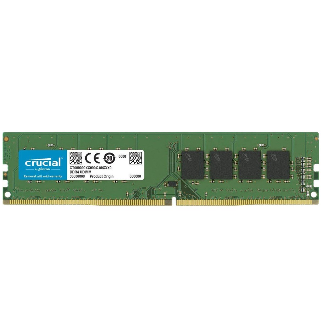 رم کامپیوتر DDR4 تک کاناله 2666  مگاهرتز کروشیال مدل CL17 ظرفیت 16 گیگابایت