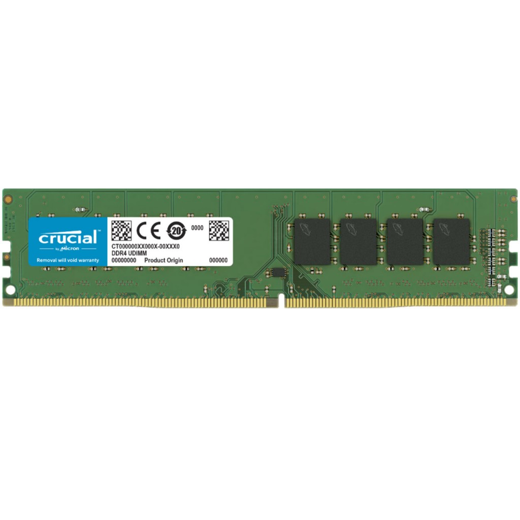 رم کامپیوتر DDR4 تک کاناله 2666 مگاهرتز کروشیال مدل CL19 ظرفیت 4 گیگابایت