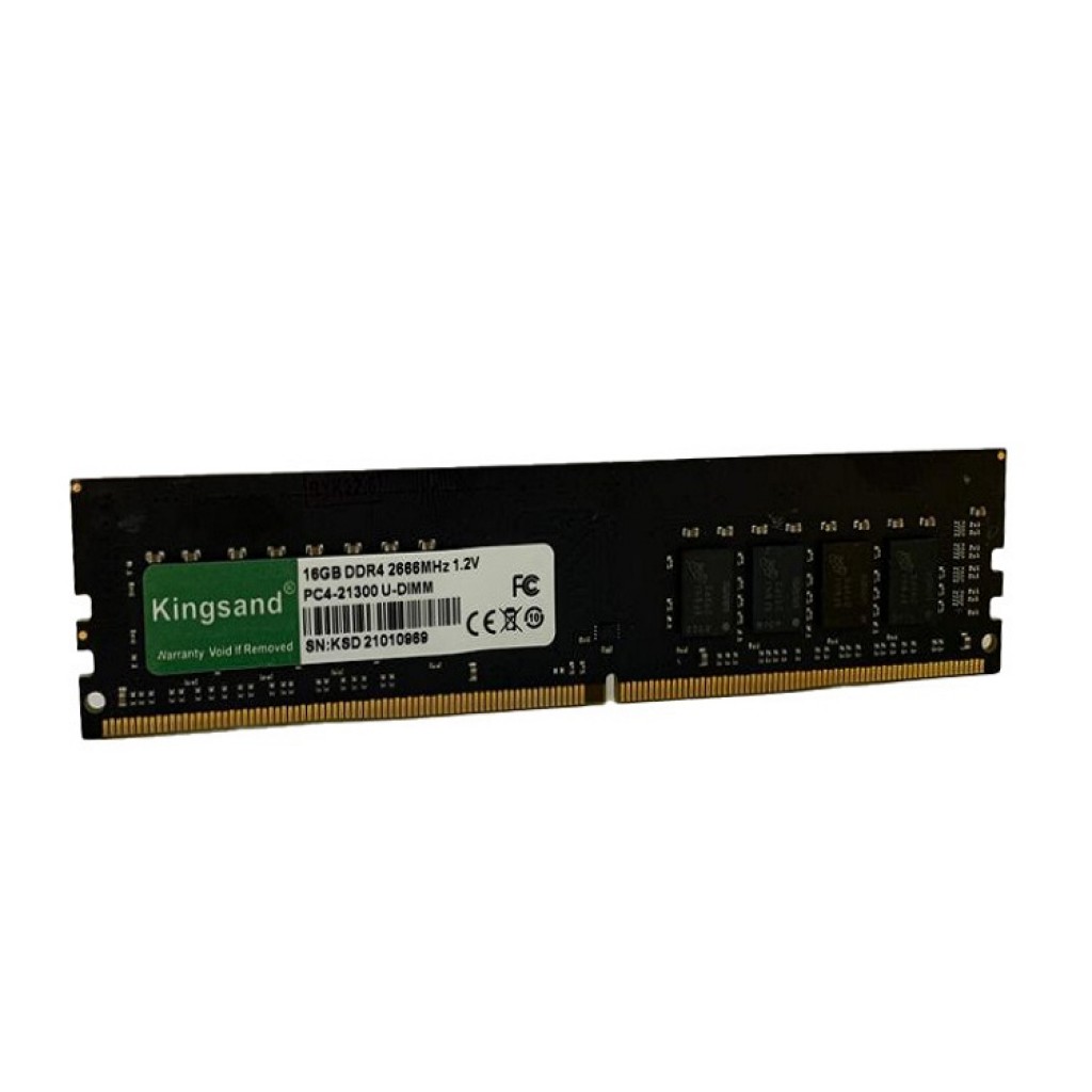 رم کامپیوتر DDR4 تک کاناله 2666 مگاهرتز مدل PC4-21300 ظرفیت 16 گیگابایت رم کامپیوتر DDR4 تک کاناله 2666 مگاهرتز مدل PC4-21300 ظرفیت 16 گیگابایت