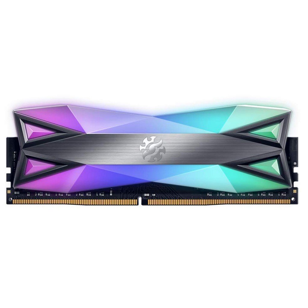 رم کامپیوتر DDR4 تک کاناله 3200 مگاهرتز CL16 ای دیتا ایکس پی جی مدل SPECTRIX D60G RGB ظرفیت 16 گیگابایت رم کامپیوتر DDR4 تک کاناله 3200 مگاهرتز CL16 ای دیتا ایکس پی جی مدل SPECTRIX D60G RGB ظرفیت 16 گیگابایت
