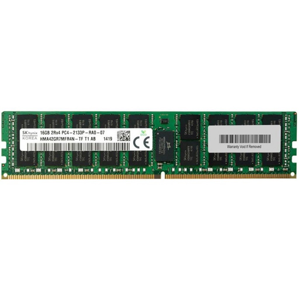 رم سرور DDR4 تک کاناله 2133 مگاهرتز CL15 اس کی هاینیکس مدل HMA42GR7MFR4N-TF ظرفیت 16 گیگابایت رم سرور DDR4 تک کاناله 2133 مگاهرتز CL15 اس کی هاینیکس مدل HMA42GR7MFR4N-TF ظرفیت 16 گیگابایت