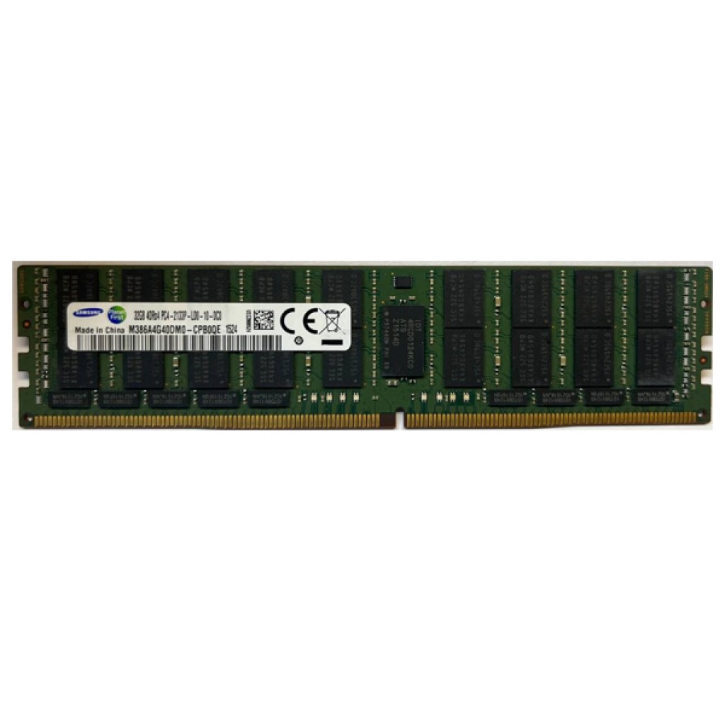رم سرور DDR4 تک کاناله 2133 مگاهرتز سامسونگ مدل M386A4G40DM0-CPB0QE ظرفیت 32 گیگابایت رم سرور DDR4 تک کاناله 2133 مگاهرتز سامسونگ مدل M386A4G40DM0-CPB0QE ظرفیت 32 گیگابایت