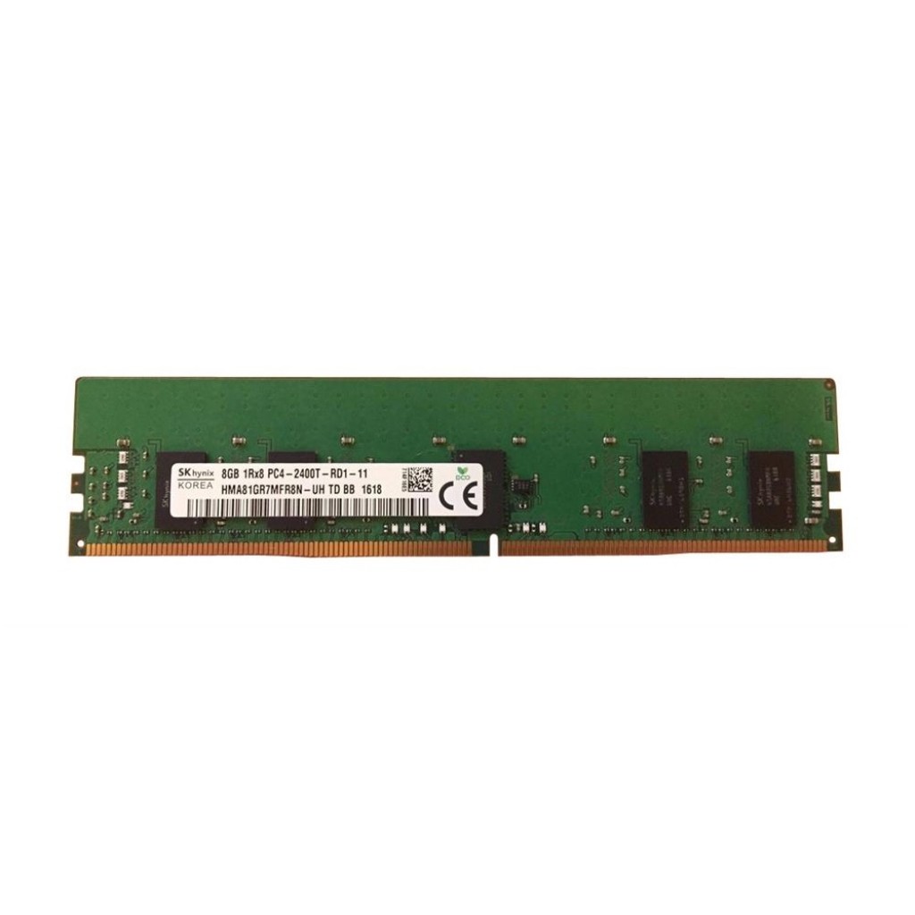 رم سرور DDR4 تک کاناله 2400 مگاهرتز CL17 هاینیکس مدل HMA81GR7MFR8N-UH TD BB ظرفیت 8 گیگابایت رم سرور DDR4 تک کاناله 2400 مگاهرتز CL17 هاینیکس مدل HMA81GR7MFR8N-UH TD BB ظرفیت 8 گیگابایت