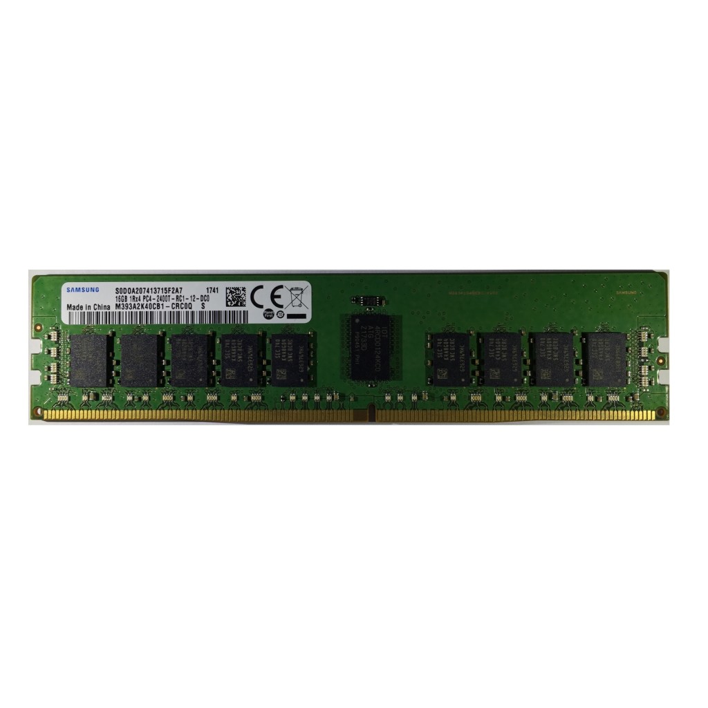 رم سرور DDR4 تک کاناله 2400 مگاهرتز CL17 سامسونگ مدل M393A2K40CB1-CRC0Q ظرفیت 16 گیگابایت رم سرور DDR4 تک کاناله 2400 مگاهرتز CL17 سامسونگ مدل M393A2K40CB1-CRC0Q ظرفیت 16 گیگابایت