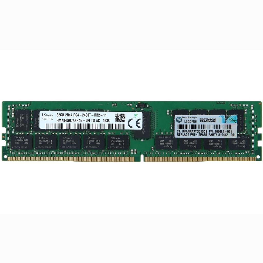 رم سرور DDR4 تک کاناله 2400 مگاهرتز اچ پی ای مدل Kit 805351-B21 ظرفیت 32 گیگابایت رم سرور DDR4 تک کاناله 2400 مگاهرتز اچ پی ای مدل Kit 805351-B21 ظرفیت 32 گیگابایت