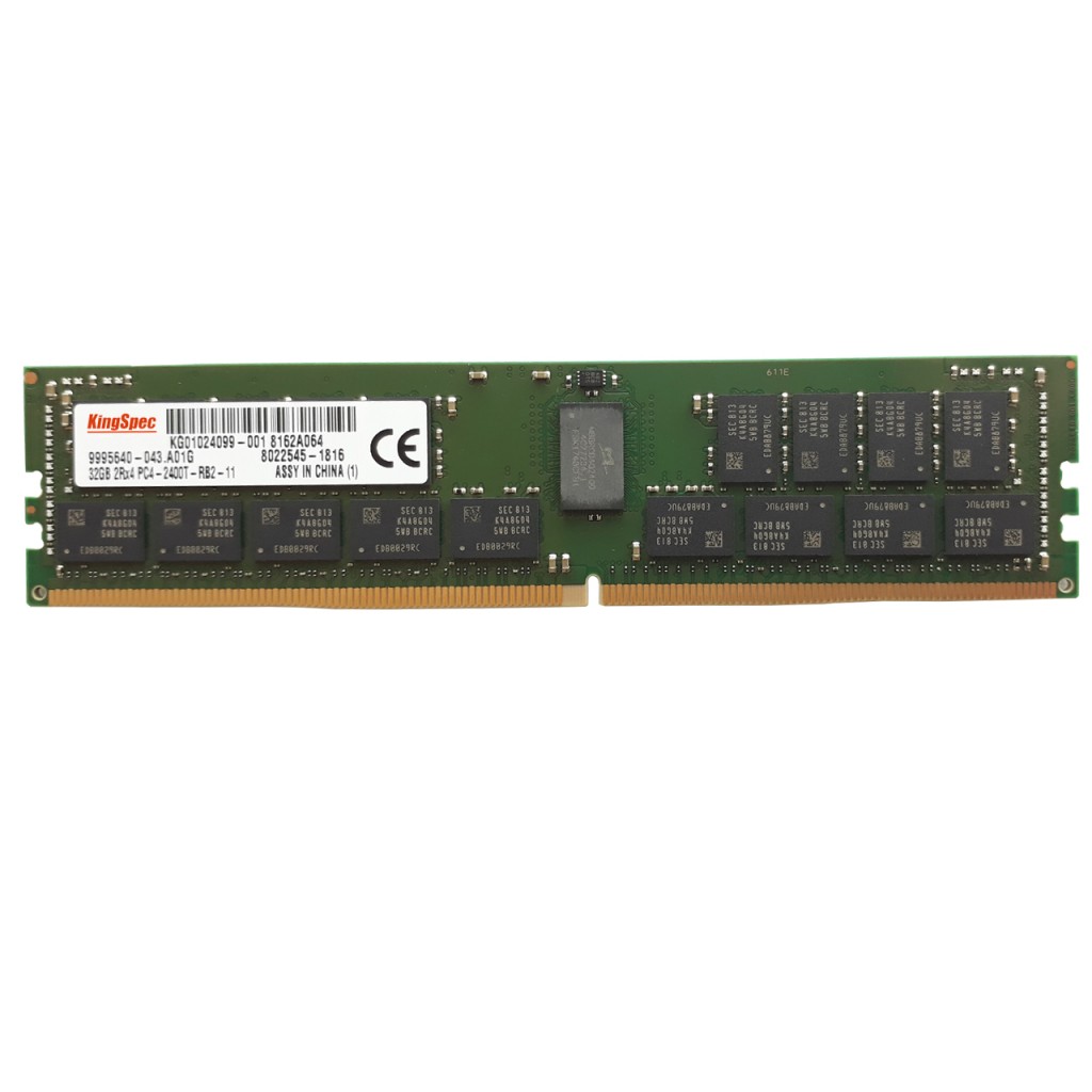رم سرور DDR4 تک کاناله 3200 مگاهرتز CL 17 کینگ اسپک مدل 010TG ظرفیت 32 گیگابایت رم سرور DDR4 تک کاناله 3200 مگاهرتز CL 17 کینگ اسپک مدل 010TG ظرفیت 32 گیگابایت