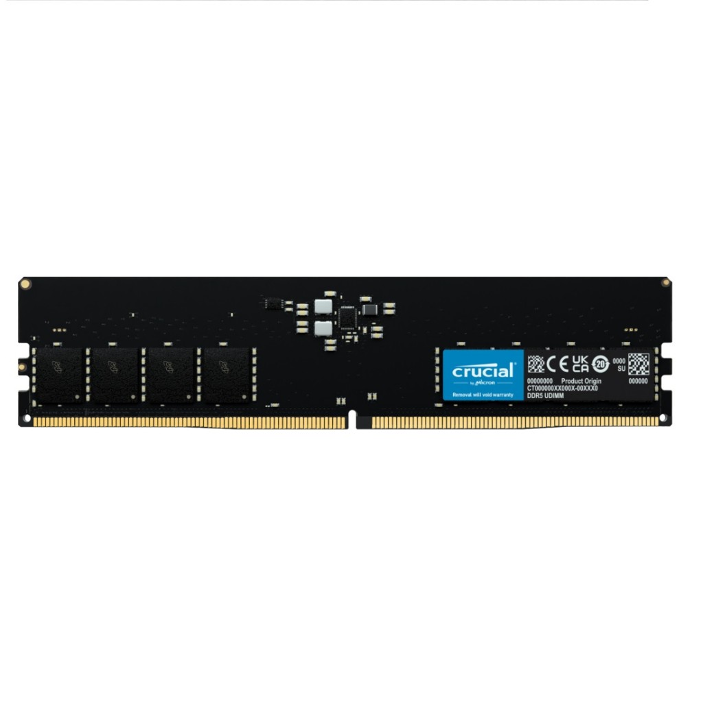 رم کامپیوتر DDR5 تک کاناله 5600 مگاهرتز CL46 کروشیال مدل CT16G56C46U5 ظرفیت 16 گیگابایت