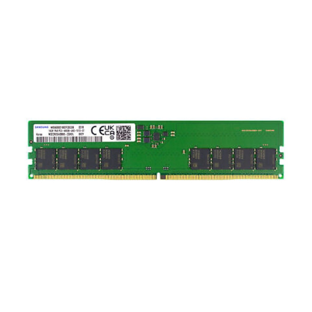 رم کامپیوتر DDR5 تک کاناله48200 مگاهرتز CL40 سامسونگ مدل UDIMM Bulk Memory ظرفیت 16 گیگابایت رم کامپیوتر DDR5 تک کاناله48200 مگاهرتز CL40 سامسونگ مدل UDIMM Bulk Memory ظرفیت 16 گیگابایت