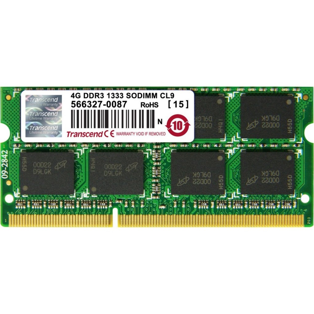 رم لپ تاپ ترنسند مدل DDR3 1333 Mhz SODIMM ظرفیت 4 گیگابایت رم لپ تاپ ترنسند مدل DDR3 1333 Mhz SODIMM ظرفیت 4 گیگابایت