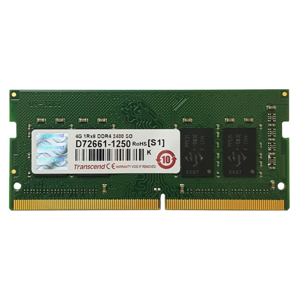 رم لپ تاپ ترنسند مدل DDR4 2400 Mhz SODIMM ظرفیت 4 گیگابایت رم لپ تاپ ترنسند مدل DDR4 2400 Mhz SODIMM ظرفیت 4 گیگابایت