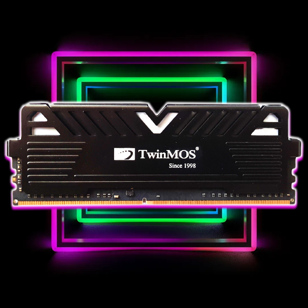 <strong><b>رم کامپیوتر</b></strong> DDR4 تک کاناله 3200 مگاهرتز تویین موس با هیتسینک  مدل TORNADO ظرفیت <b>8 گیگابایت</b>